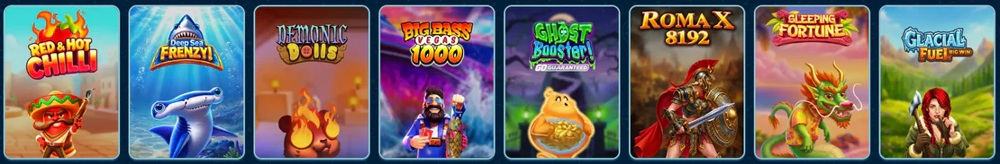Wat je bij MegaFishWins kunt spelen